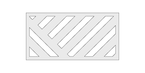Aluminum Shadow Panel